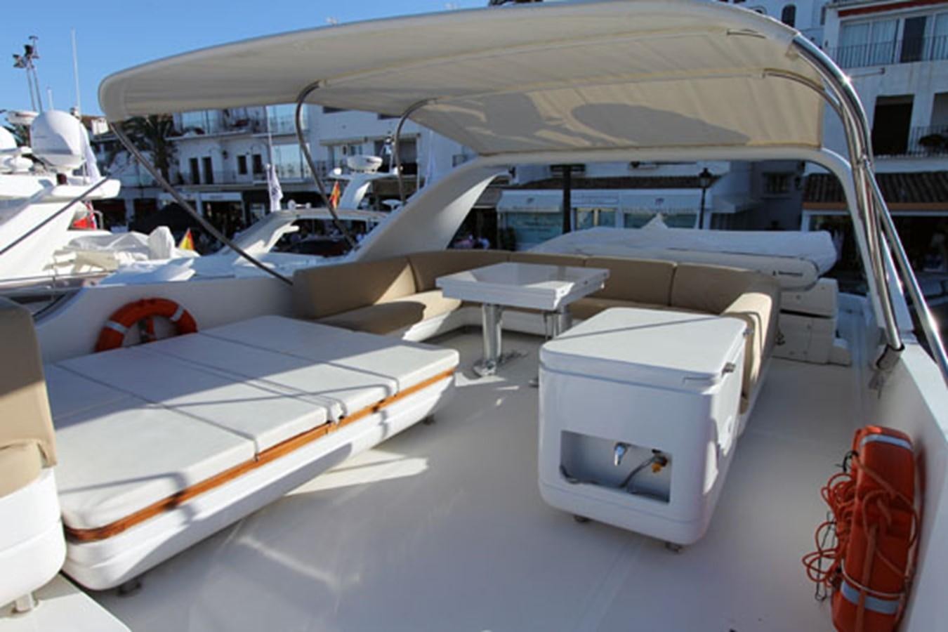 a group of boats are parked in a harbor aboard JAD Yacht for Sale