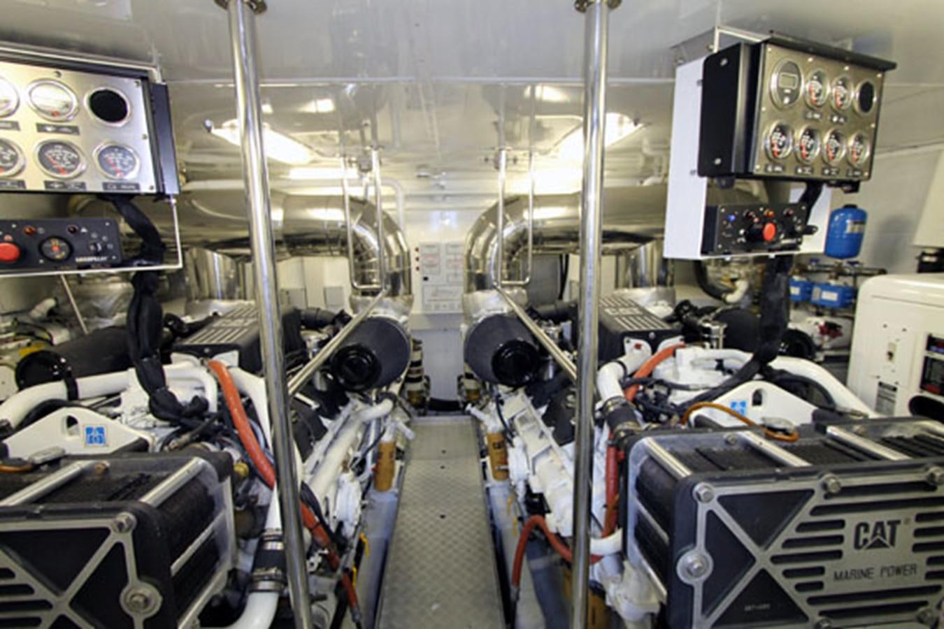 a room with machinery aboard JAD Yacht for Sale