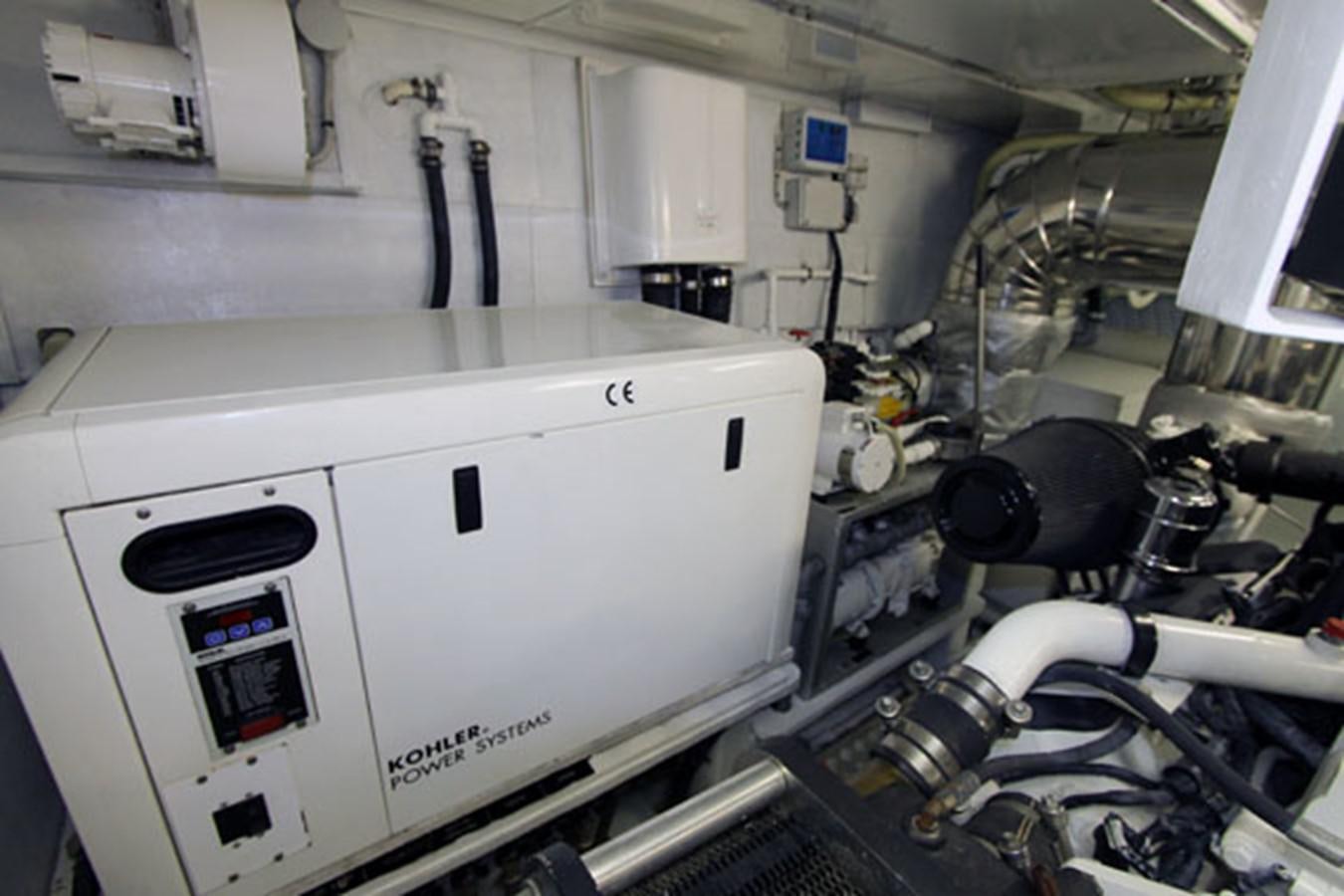 a machine with a large white object aboard JAD Yacht for Sale