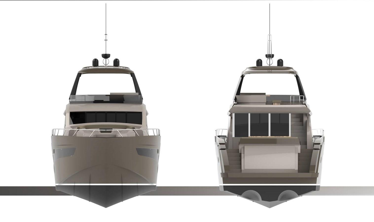 a couple of small boats aboard PUCCINI 78 Yacht for Sale