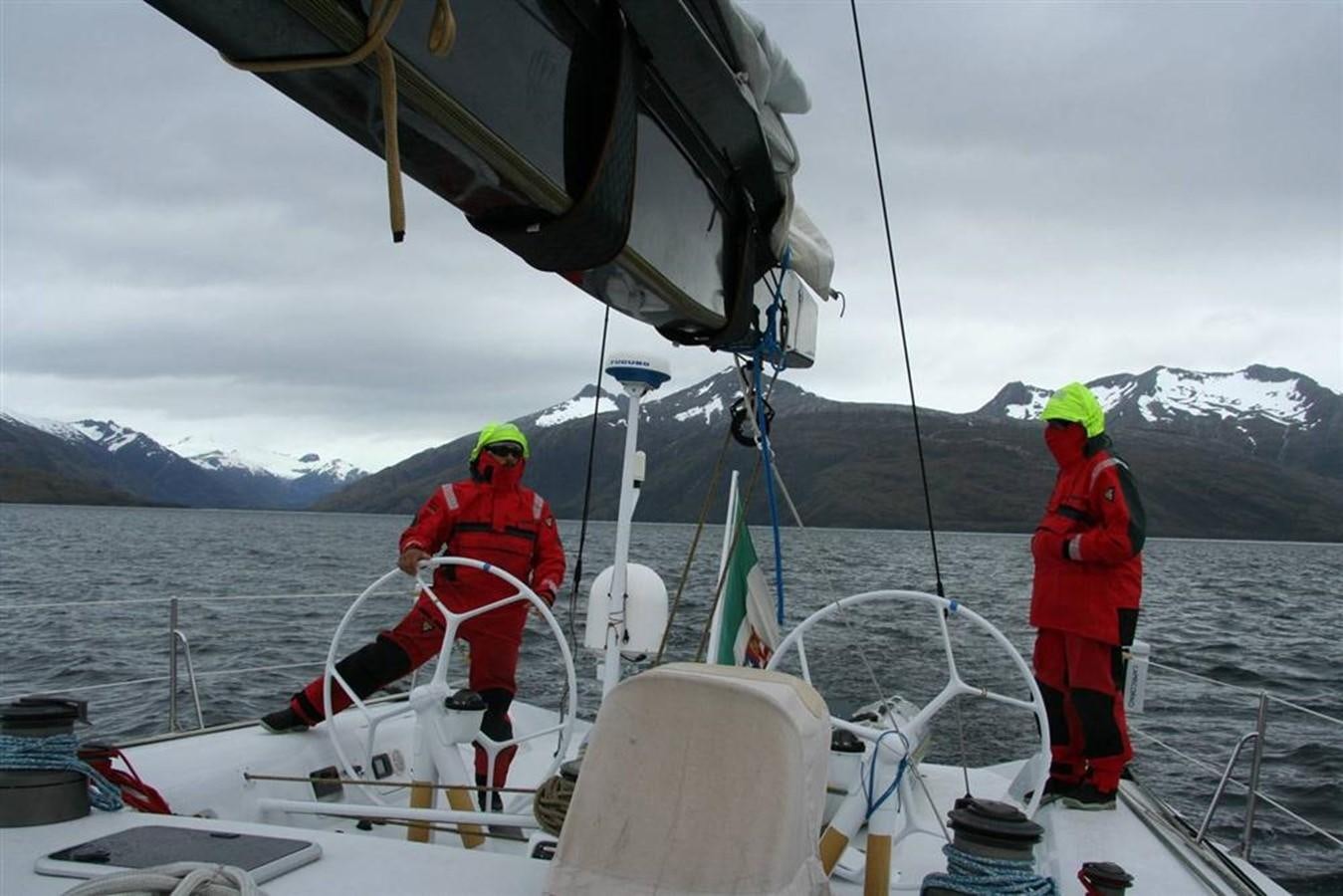 a group of people on a boat aboard CAPRICORNO Yacht for Sale