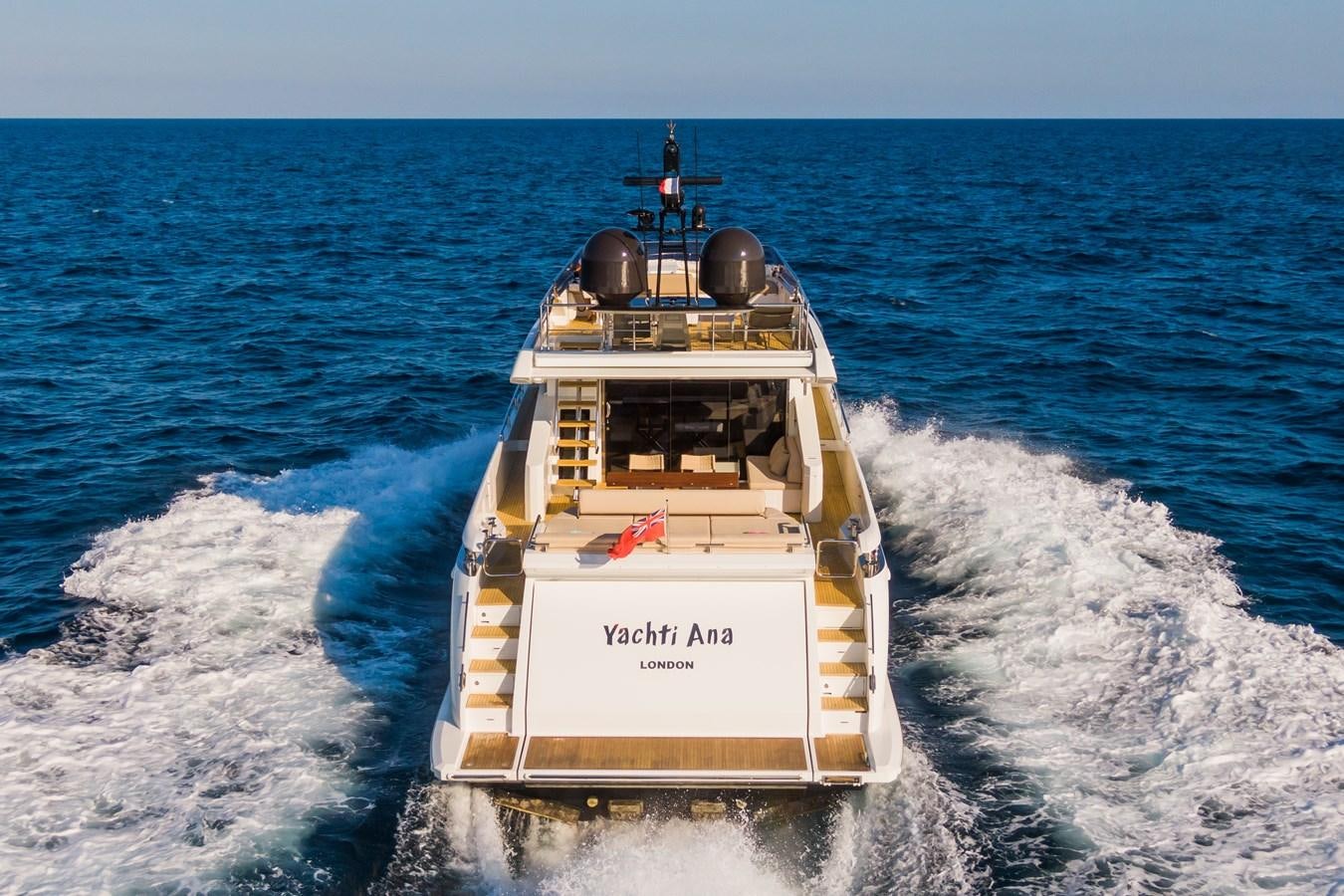 a boat on the water aboard YACHTI ANA Yacht for Sale