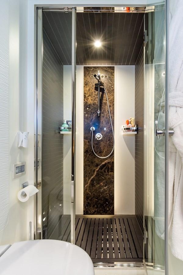 a shower with a shower aboard YACHTI ANA Yacht for Sale