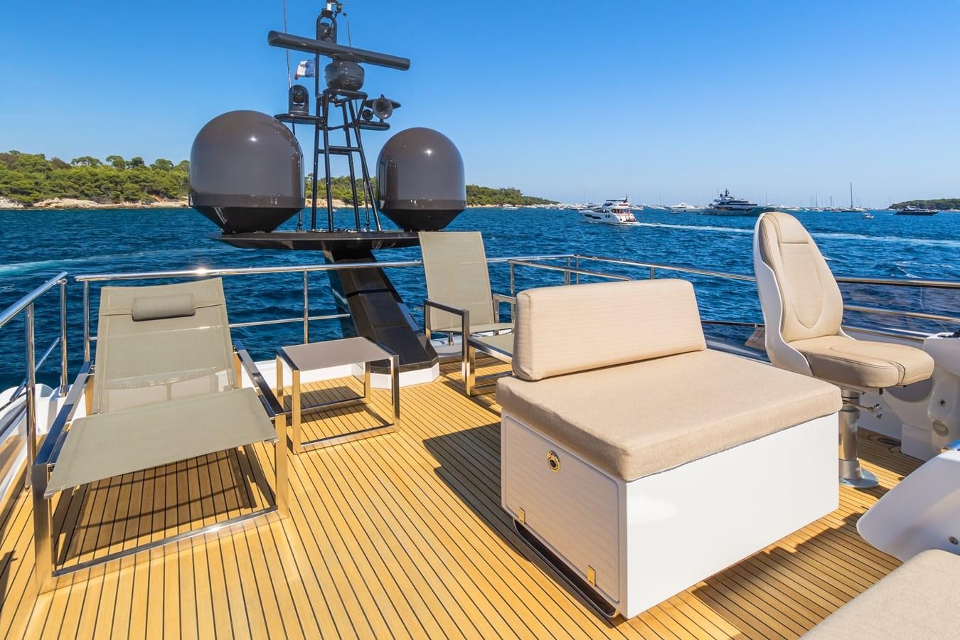 a boat on the water aboard YACHTI ANA Yacht for Sale