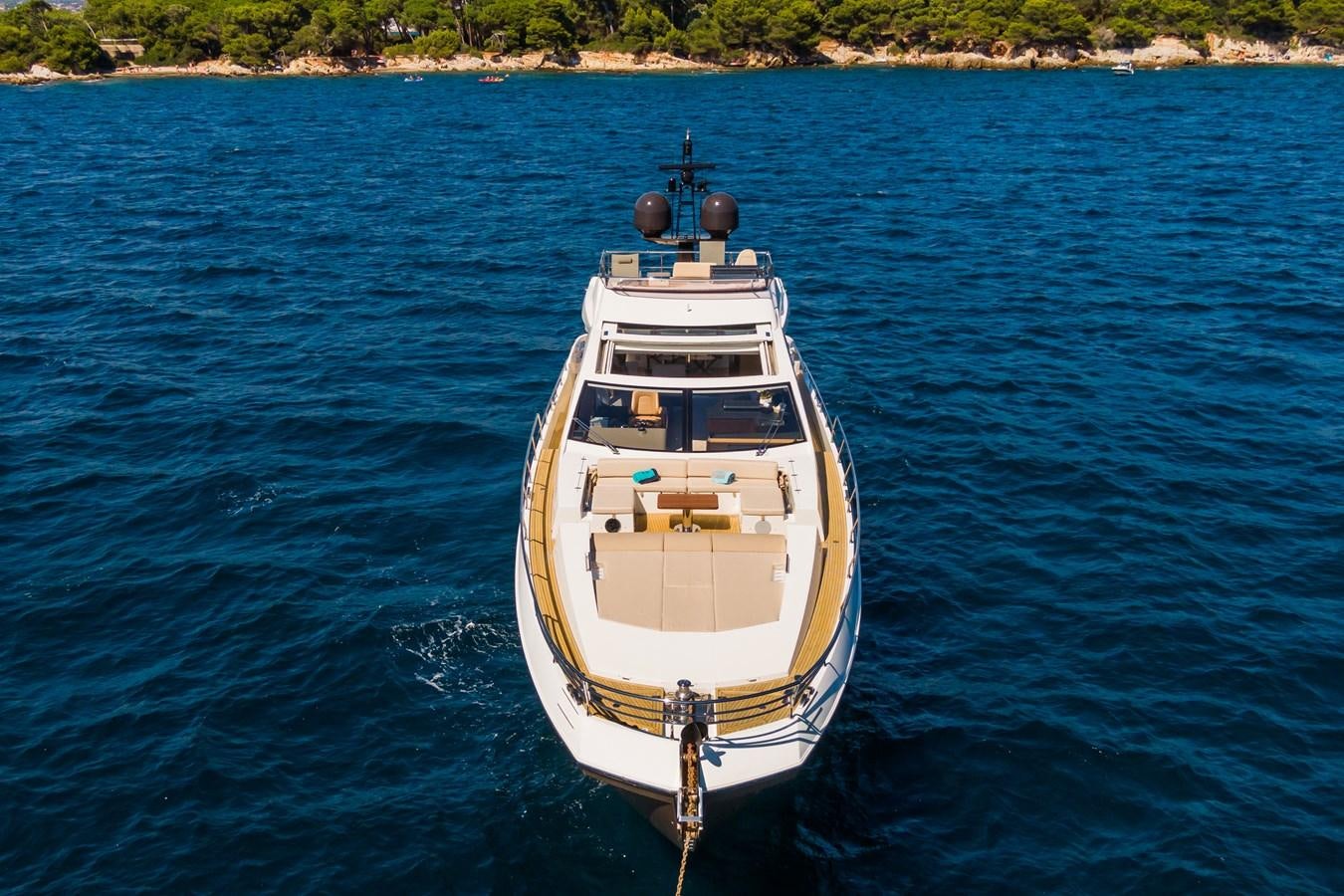 a boat on the water aboard YACHTI ANA Yacht for Sale