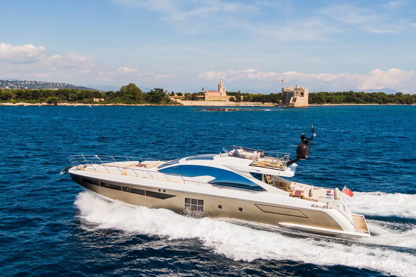 a boat on the water aboard YACHTI ANA Yacht for Sale