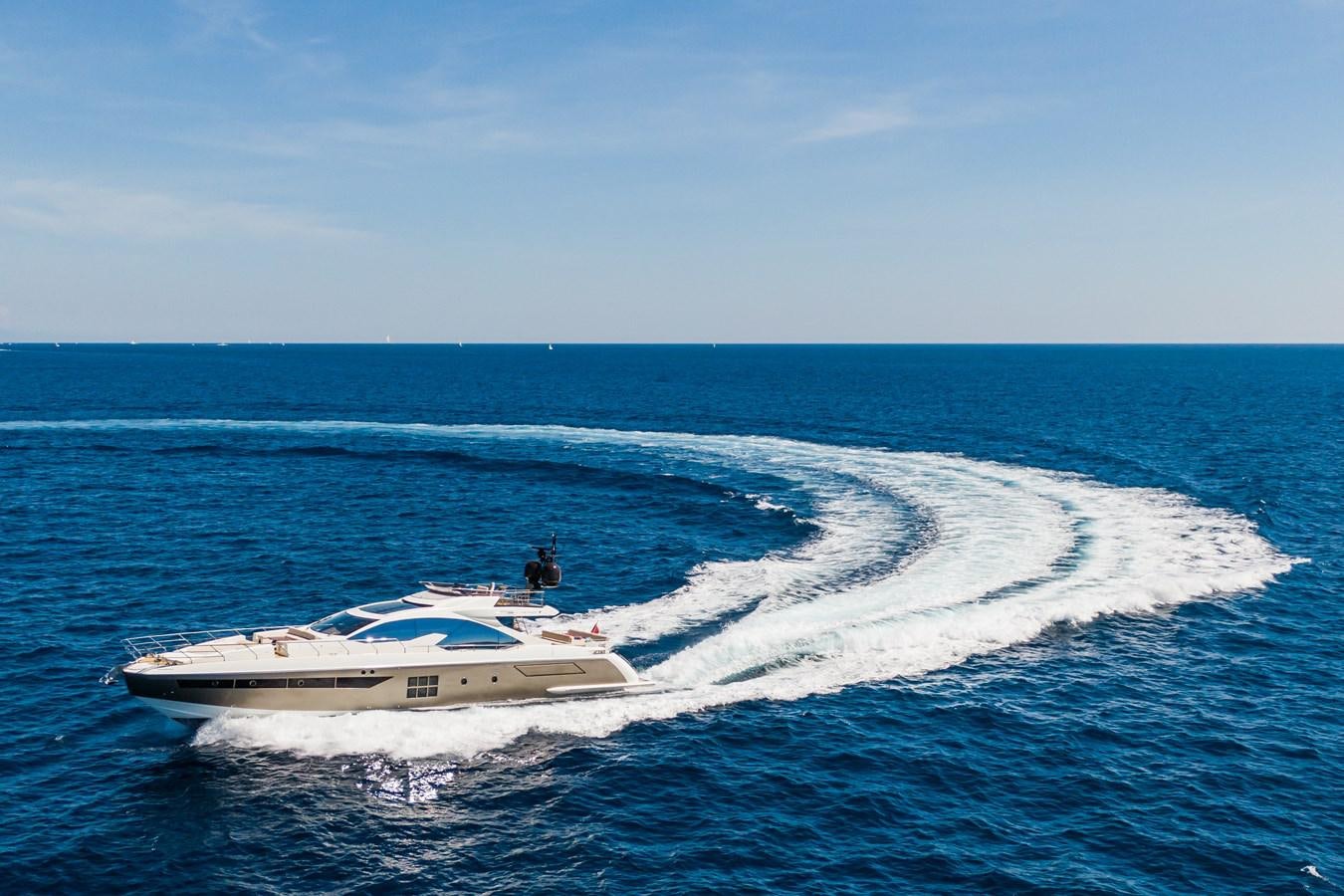 a boat on the water aboard YACHTI ANA Yacht for Sale