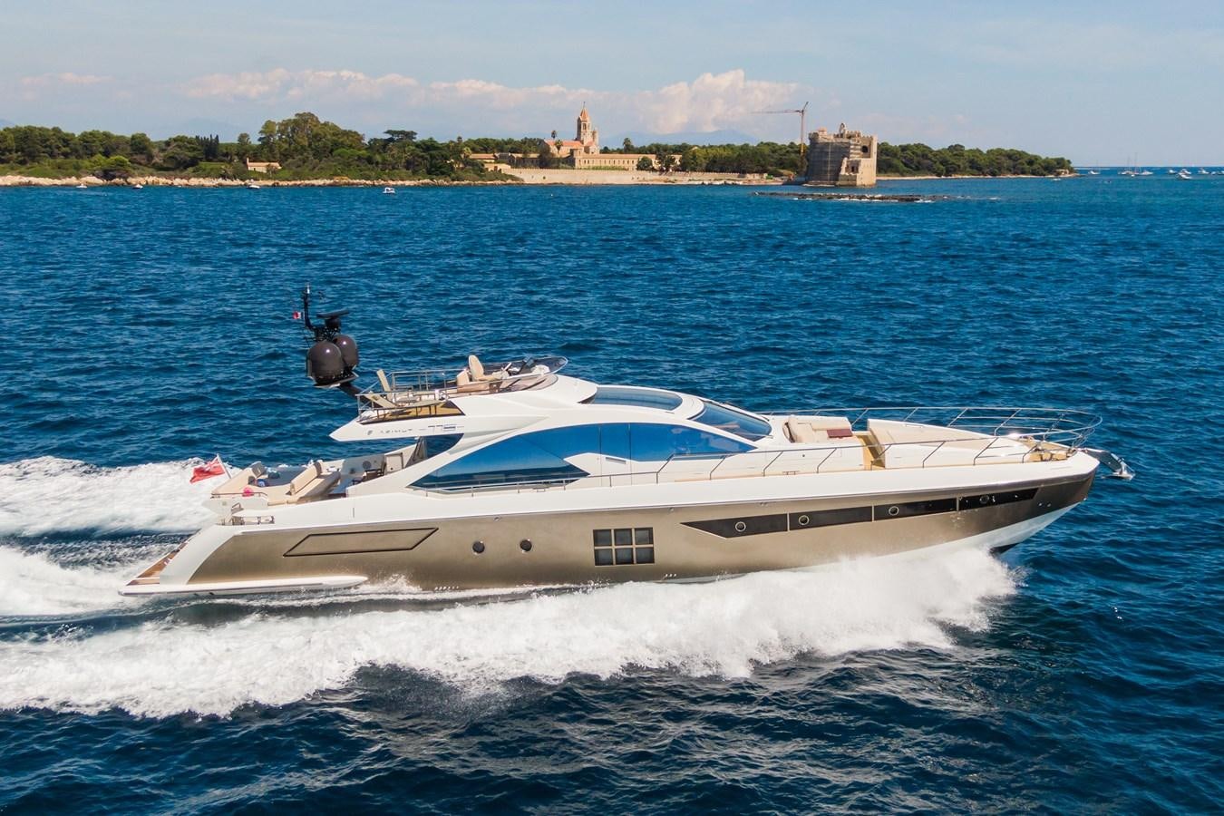 a boat on the water aboard YACHTI ANA Yacht for Sale