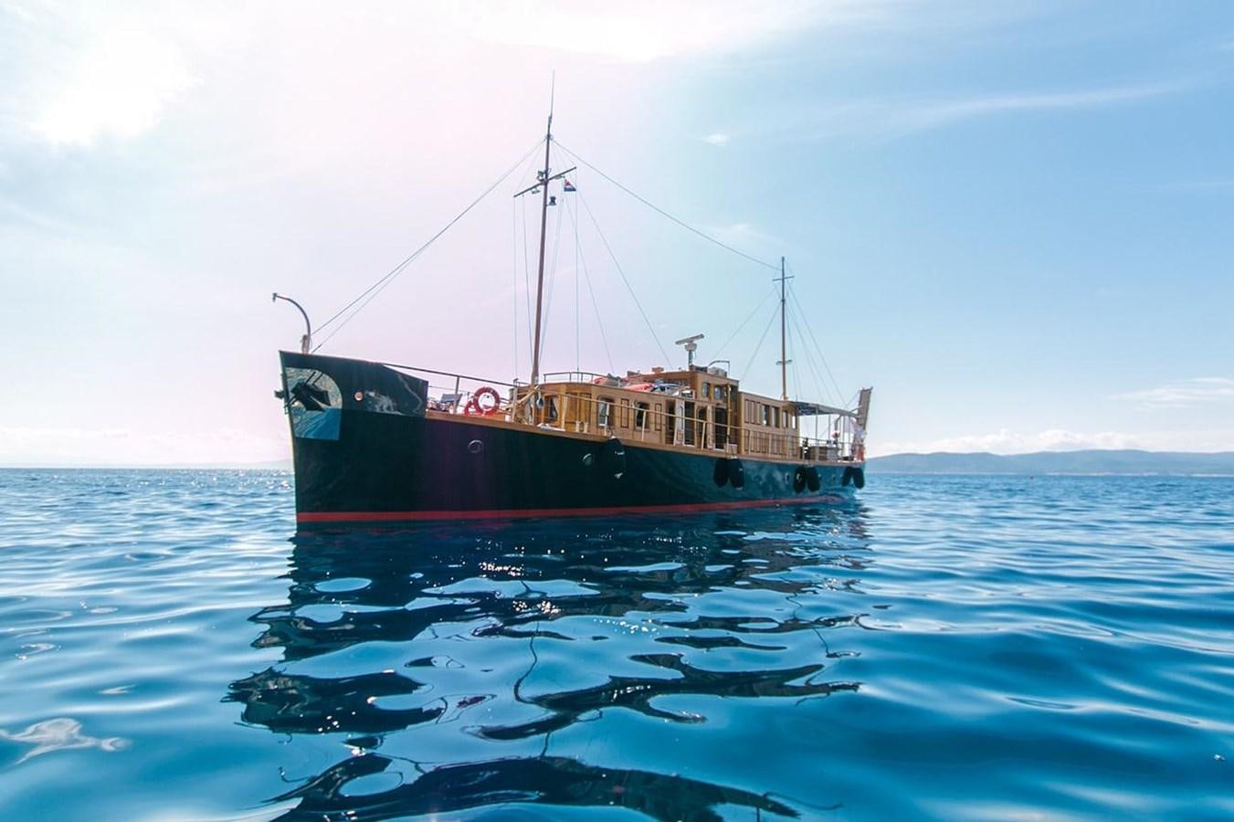 a boat in the water aboard LADY EMMA Yacht for Sale