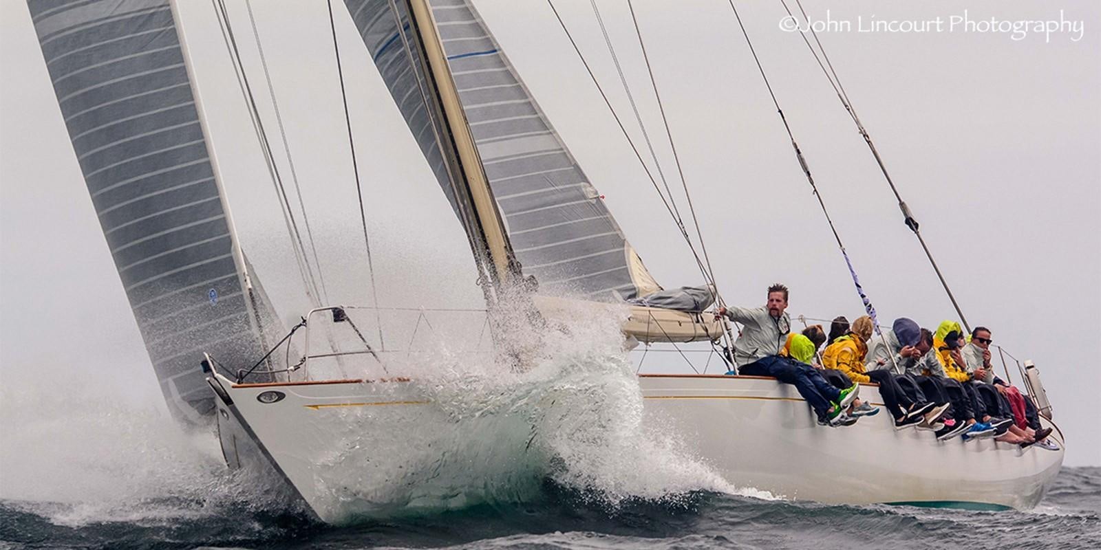 a group of people sailing on a sailboat aboard WILD HORSES Yacht for Sale