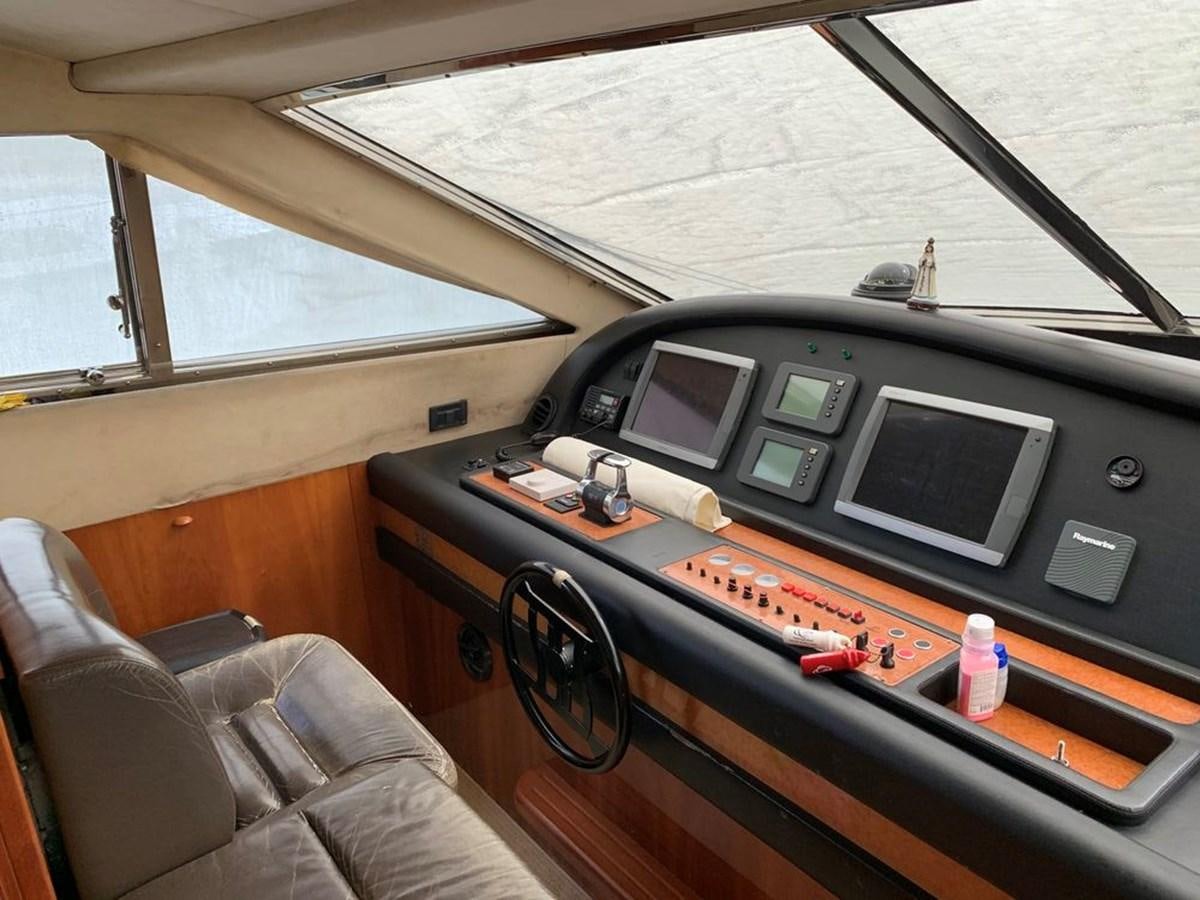 a vehicle with a radio and a seat aboard MARIELA Yacht for Sale