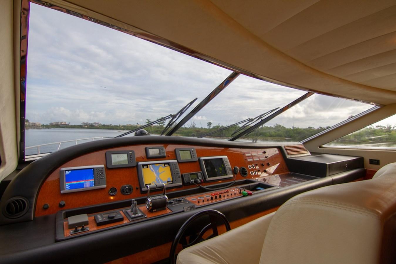inside of a car aboard SEA PAL Yacht for Sale