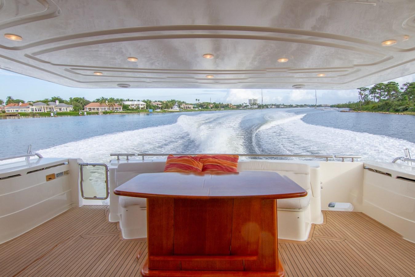 a boat on a deck aboard SEA PAL Yacht for Sale