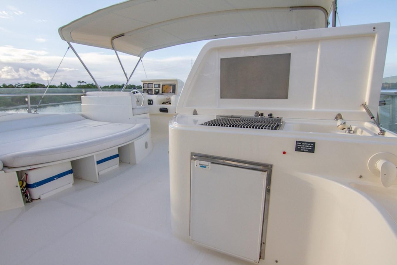 a white machine on a white surface aboard SEA PAL Yacht for Sale