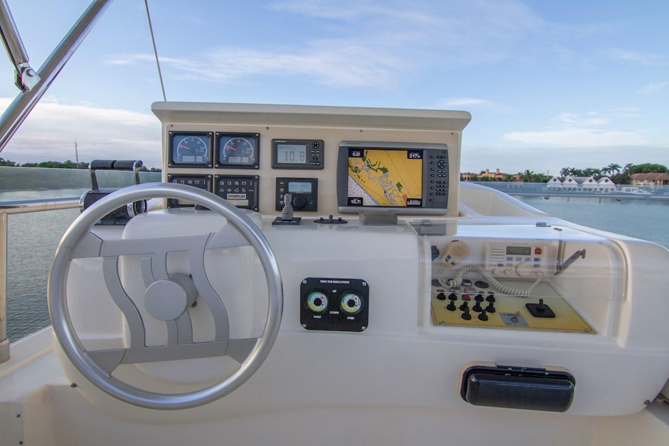 the cockpit of a plane aboard SEA PAL Yacht for Sale