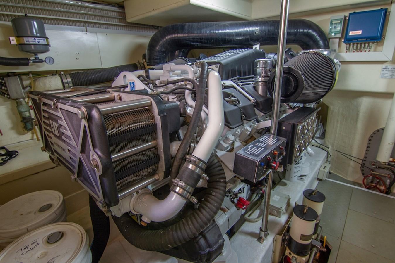 a machine with a large metal cylinder aboard SEA PAL Yacht for Sale