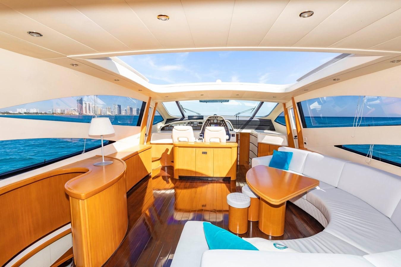 inside of a boat aboard FREE SPIRIT Yacht for Sale