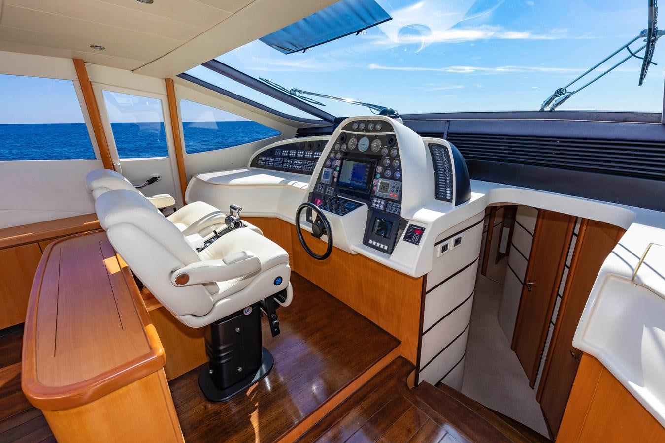 a space shuttle on a boat aboard FREE SPIRIT Yacht for Sale