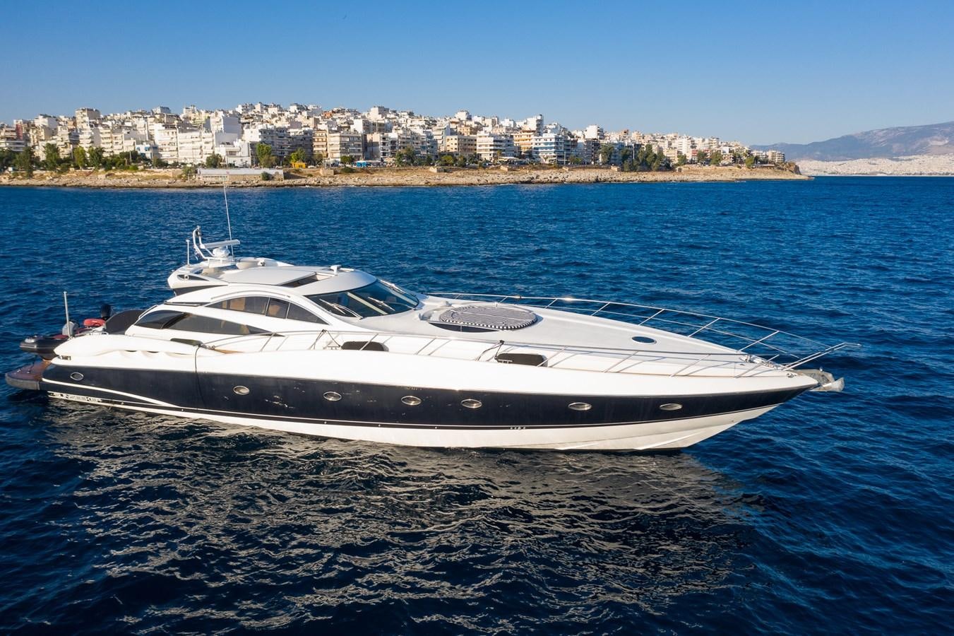 a yacht in the water aboard HOURI Yacht for Sale