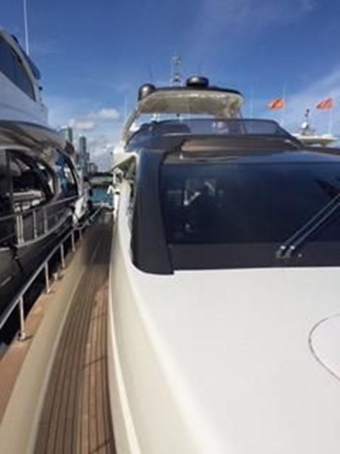 a car with a large tank on top of it aboard 2013 RIVA 75 VENERE SUPER Yacht for Sale