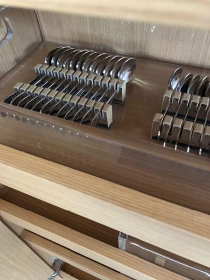 a metal object on a shelf aboard 2013 RIVA 75 VENERE SUPER Yacht for Sale