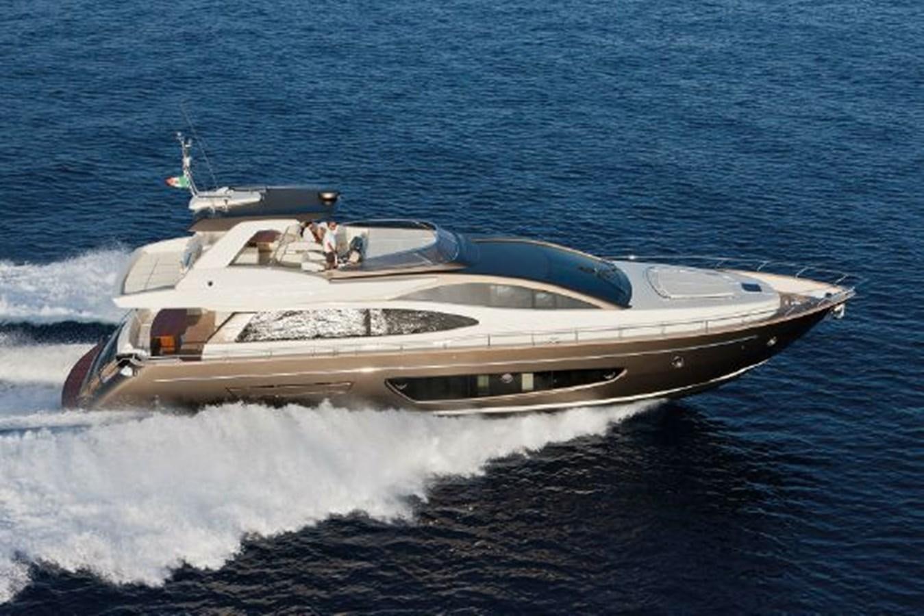 a boat on the water aboard 2013 RIVA 75 VENERE SUPER Yacht for Sale