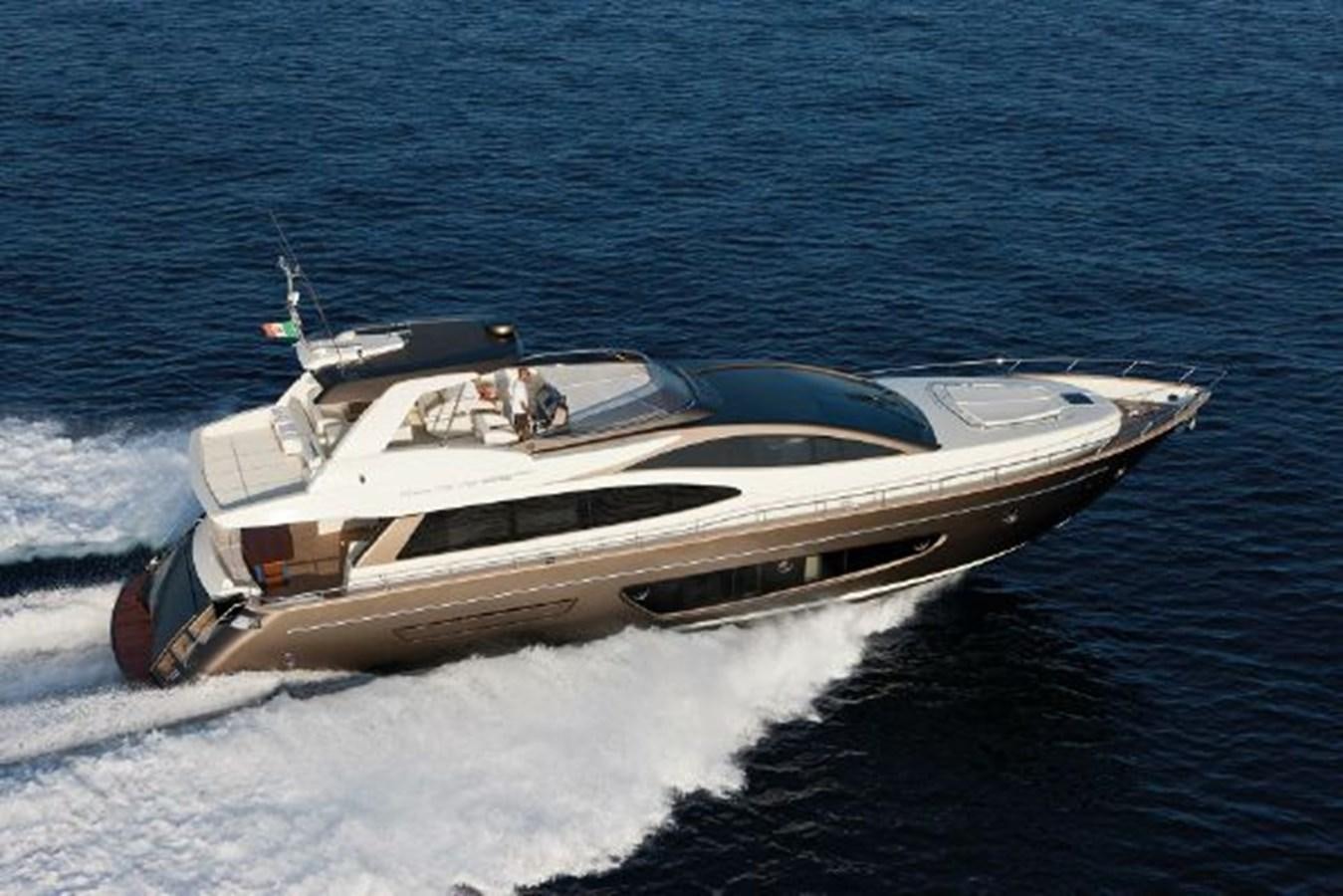 a boat on the water aboard 2013 RIVA 75 VENERE SUPER Yacht for Sale
