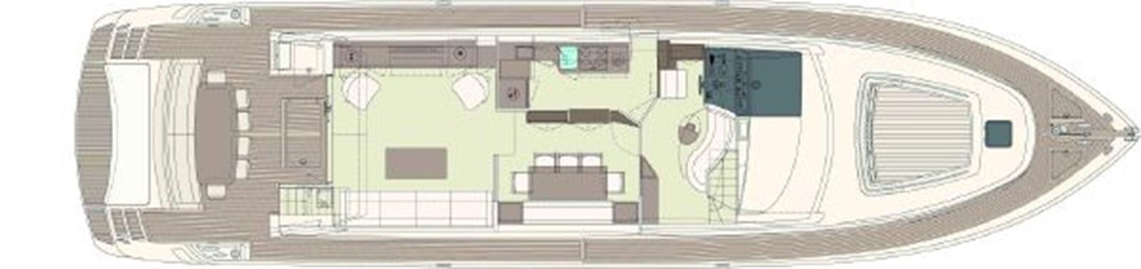 diagram aboard 2013 RIVA 75 VENERE SUPER Yacht for Sale