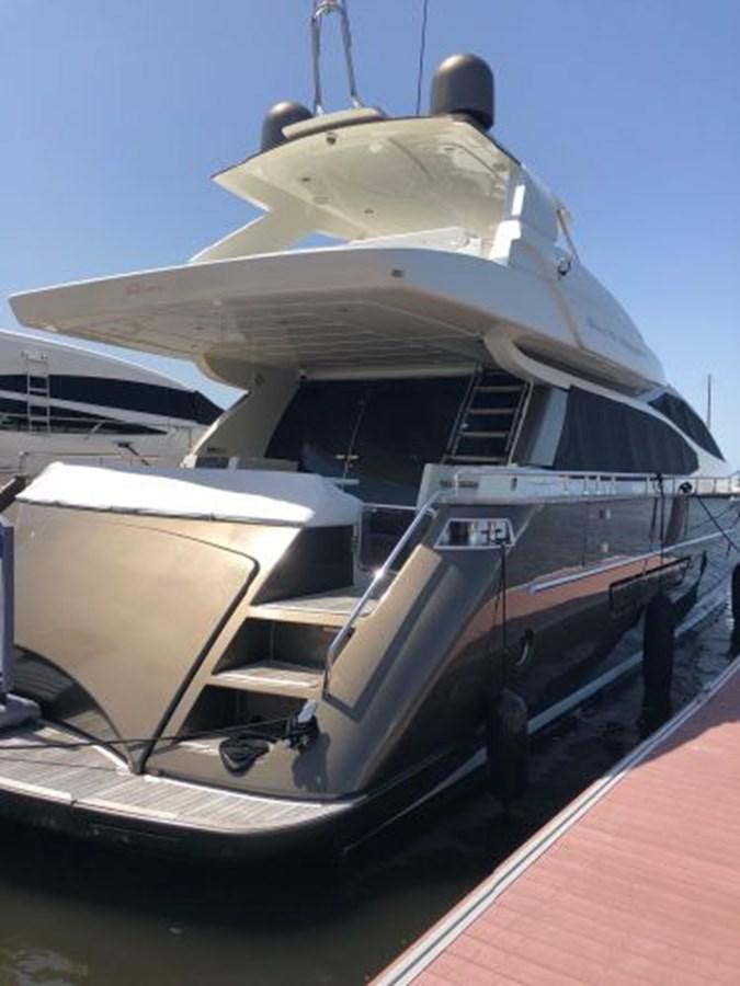 a boat on a boat aboard 2013 RIVA 75 VENERE SUPER Yacht for Sale