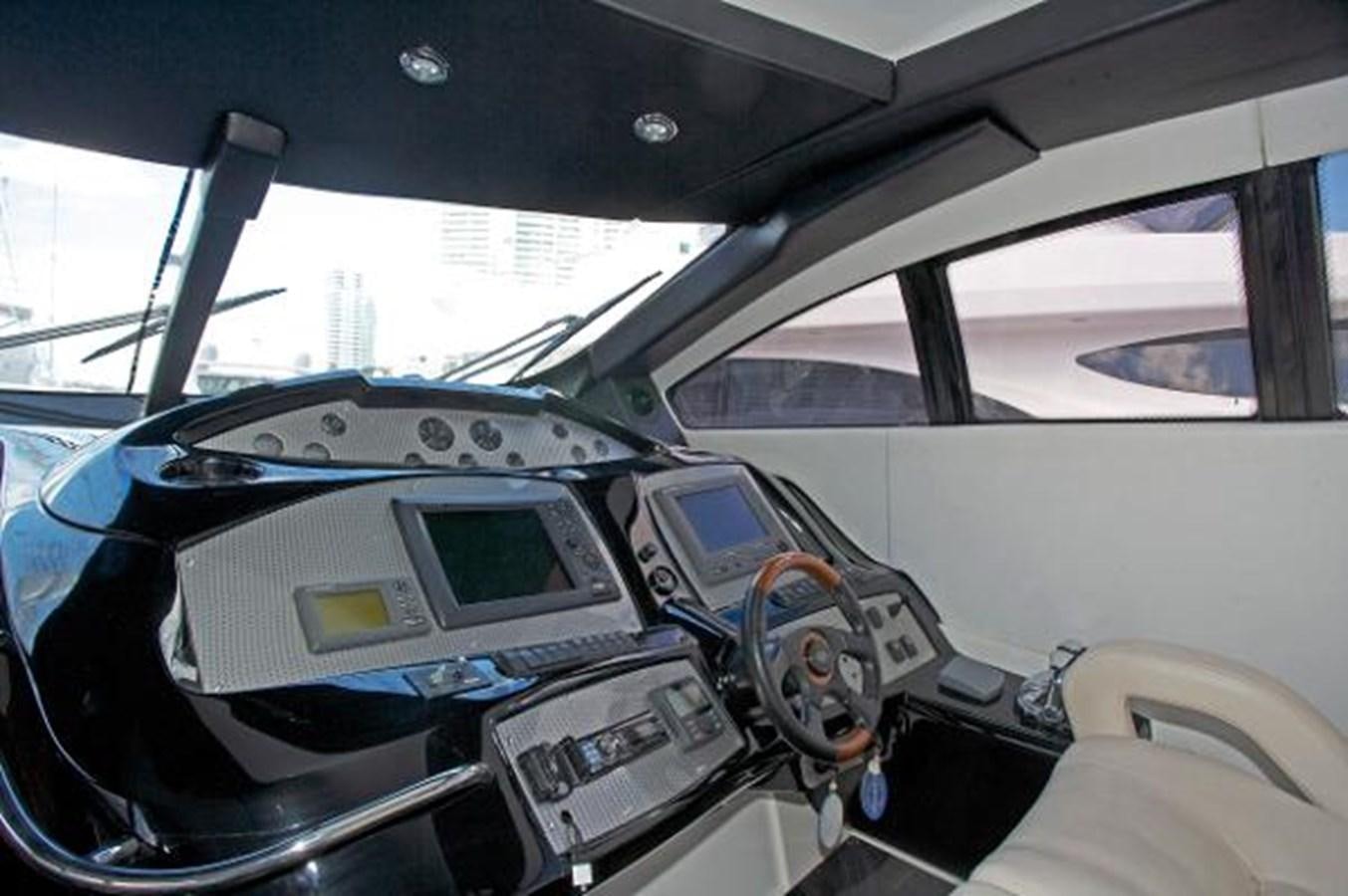 the interior of a car aboard H2 Yacht for Sale