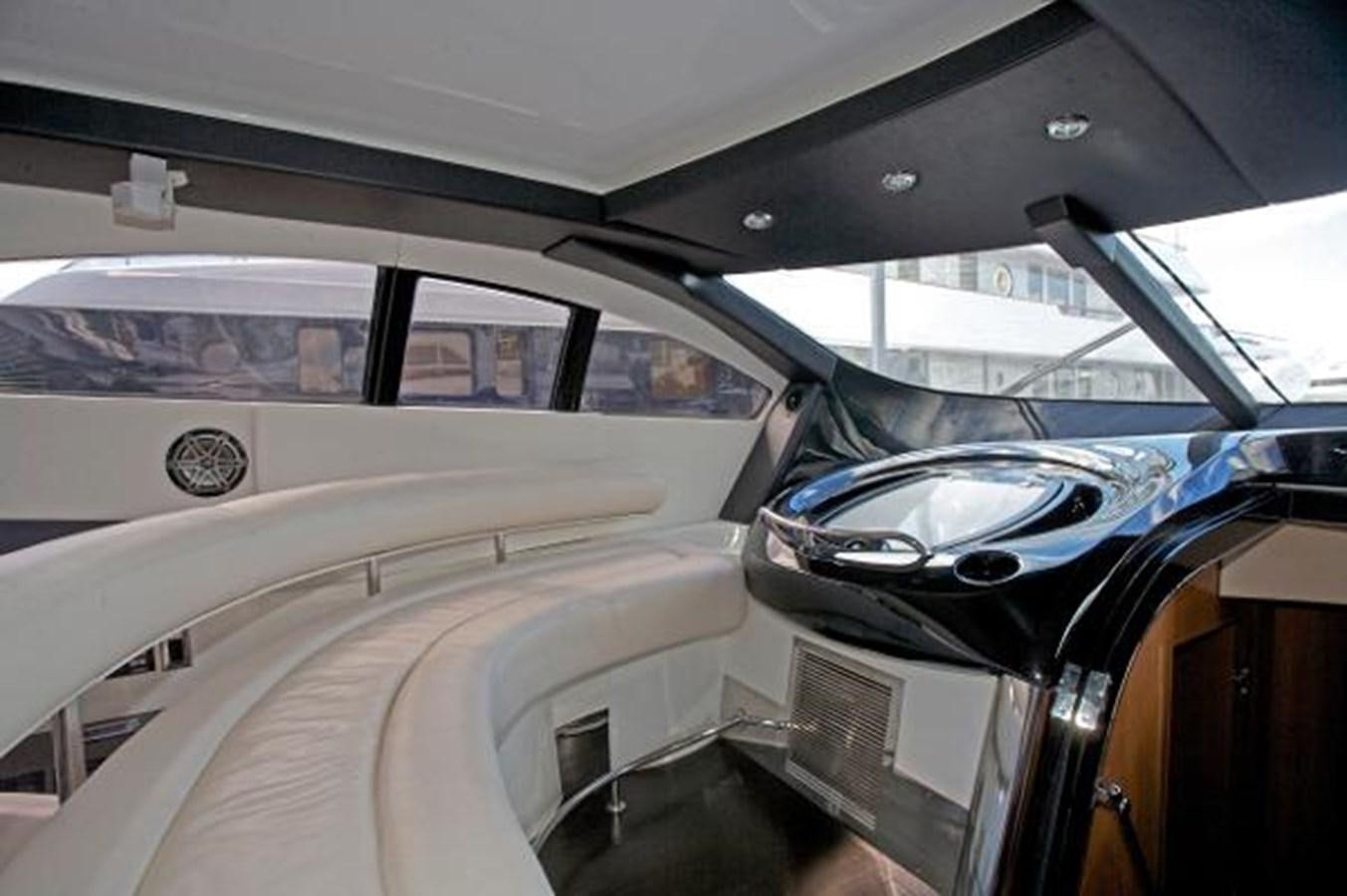 the inside of a car aboard H2 Yacht for Sale