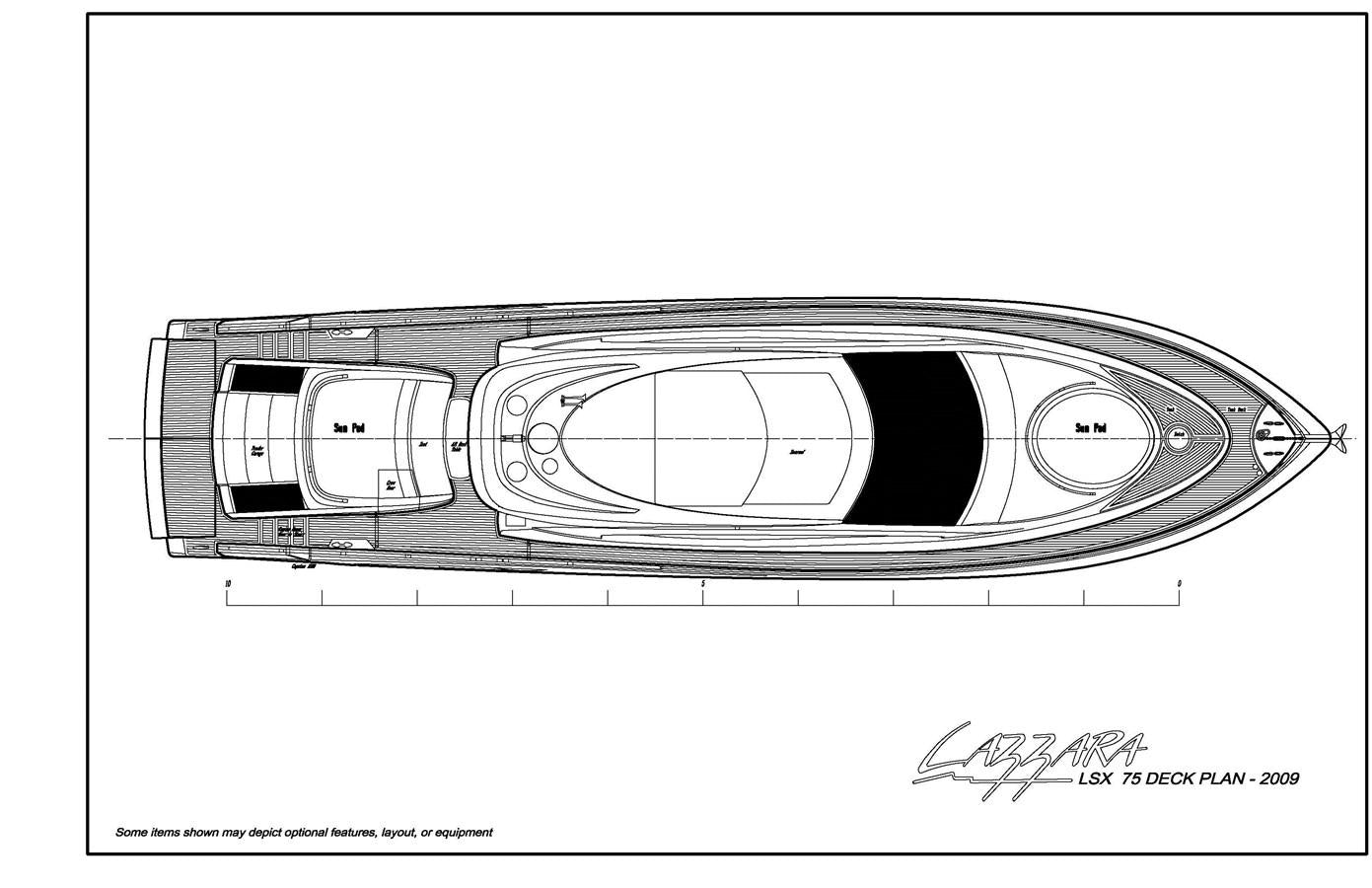 diagram, engineering drawing aboard MOJO Yacht for Sale