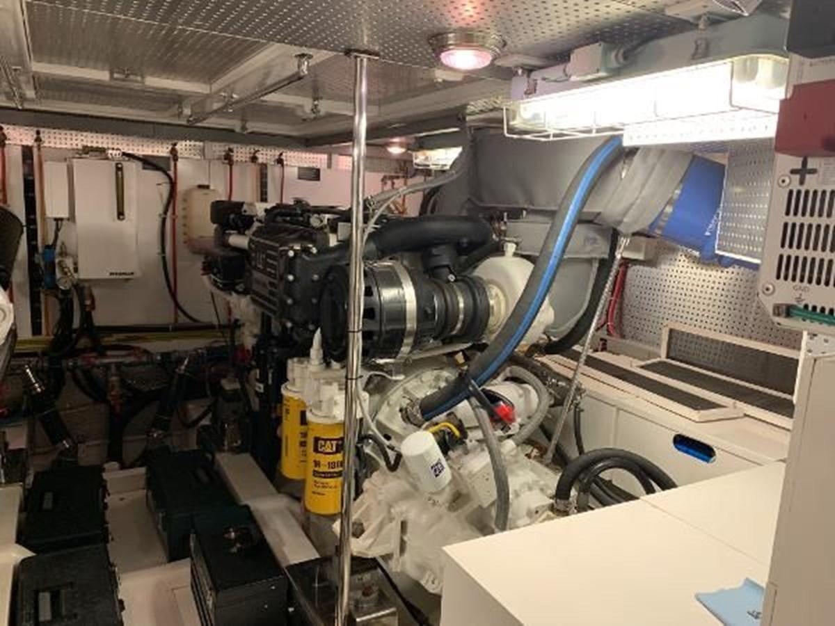 a machine with wires aboard TAKEN TIME II Yacht for Sale