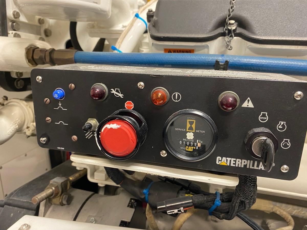 a close-up of a machine aboard LUISA Yacht for Sale