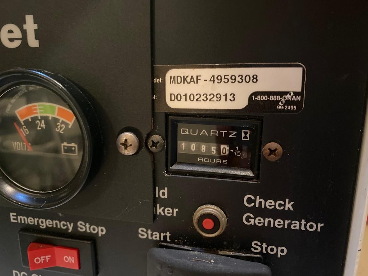 graphical user interface, application aboard LUISA Yacht for Sale