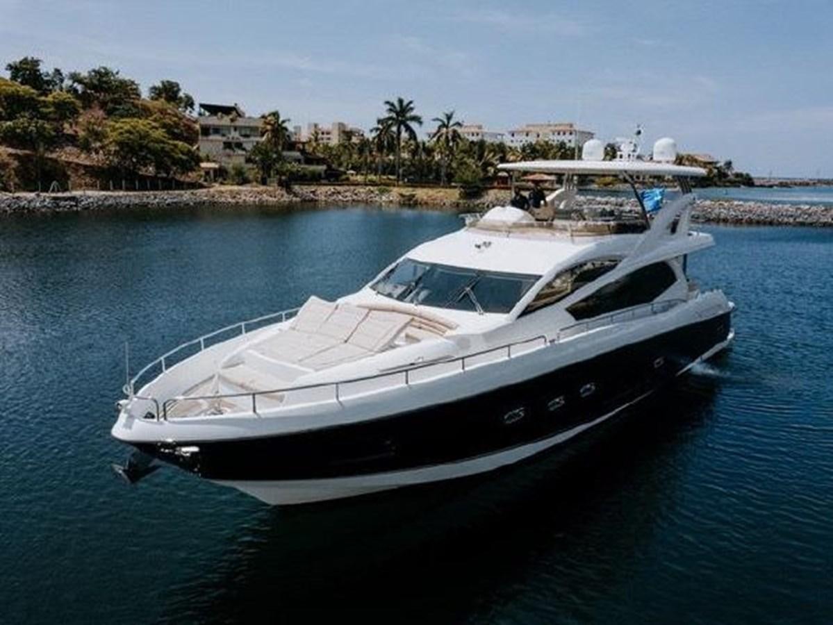 a white boat in the water aboard ASTUR Yacht for Sale