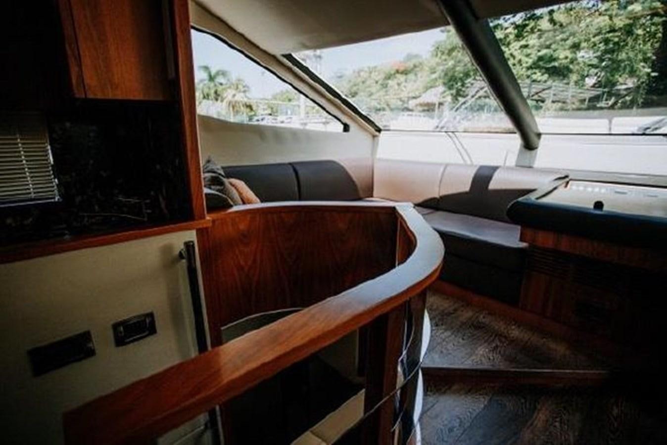 a person sitting in a car aboard ASTUR Yacht for Sale