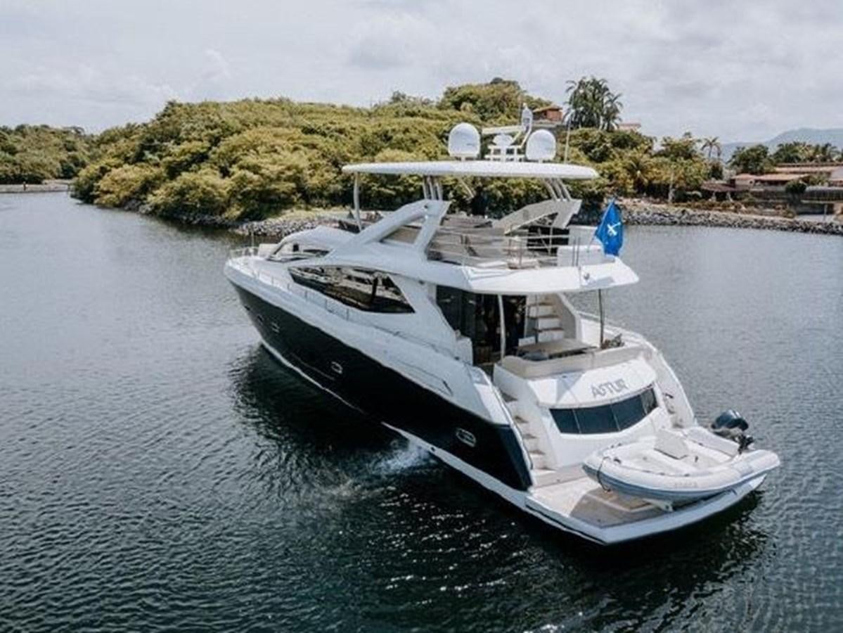 a boat in the water aboard ASTUR Yacht for Sale