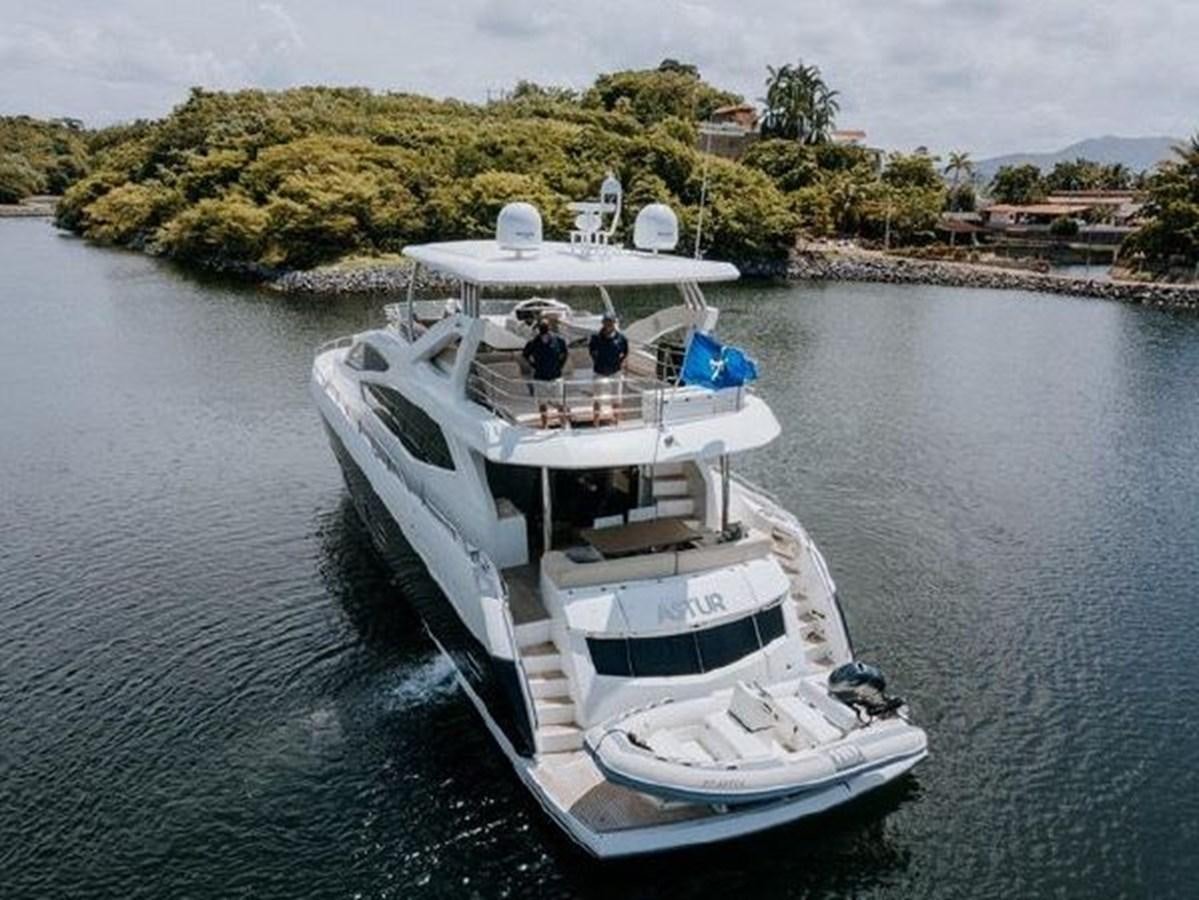 a boat on the water aboard ASTUR Yacht for Sale