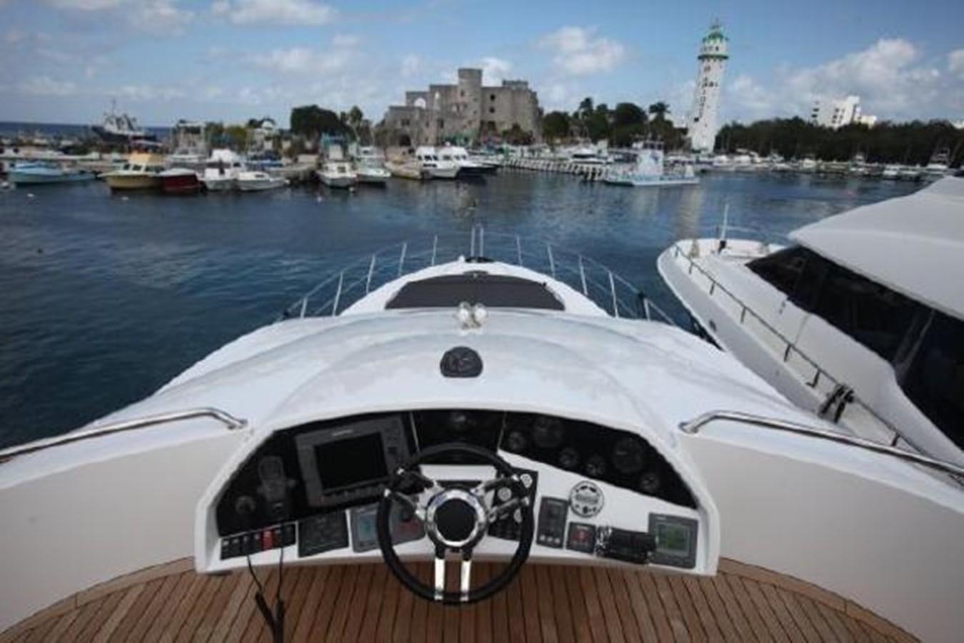 a boat in the water aboard SAM JADE Yacht for Sale
