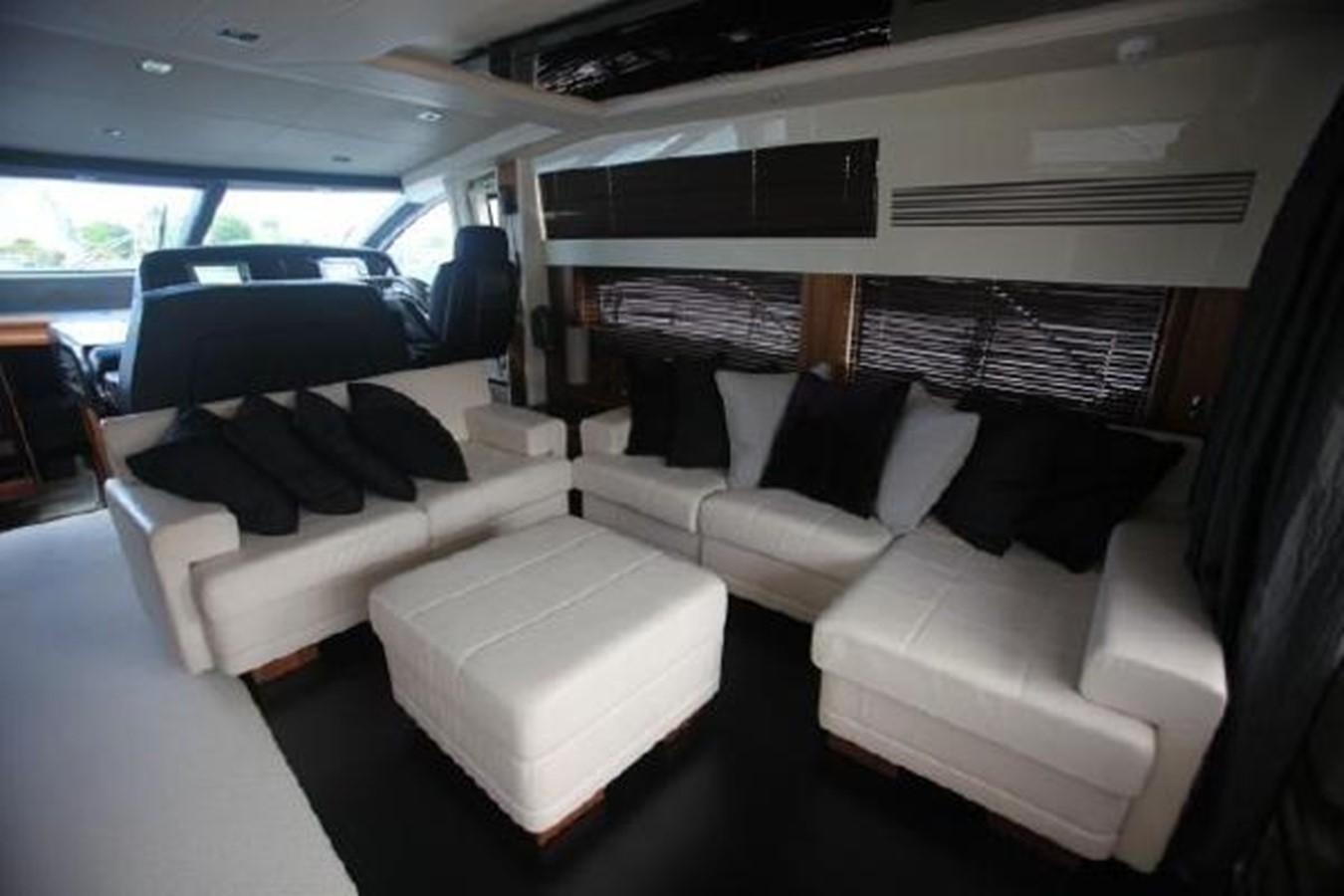 a car with seats aboard SAM JADE Yacht for Sale