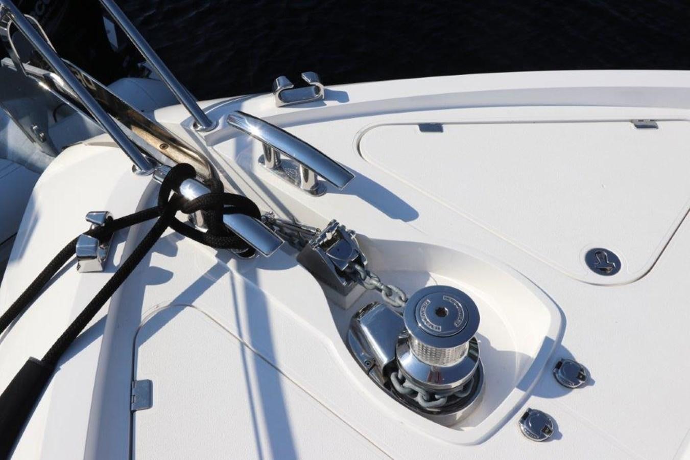 the cockpit of a plane aboard HIDE OUT Yacht for Sale