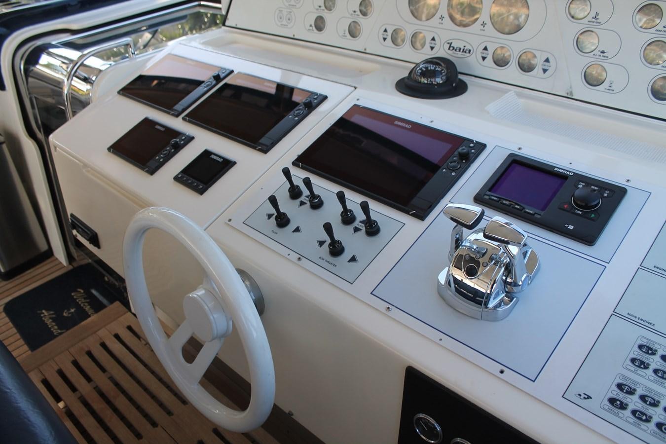 a machine with buttons and dials aboard MAGNIFICA Yacht for Sale