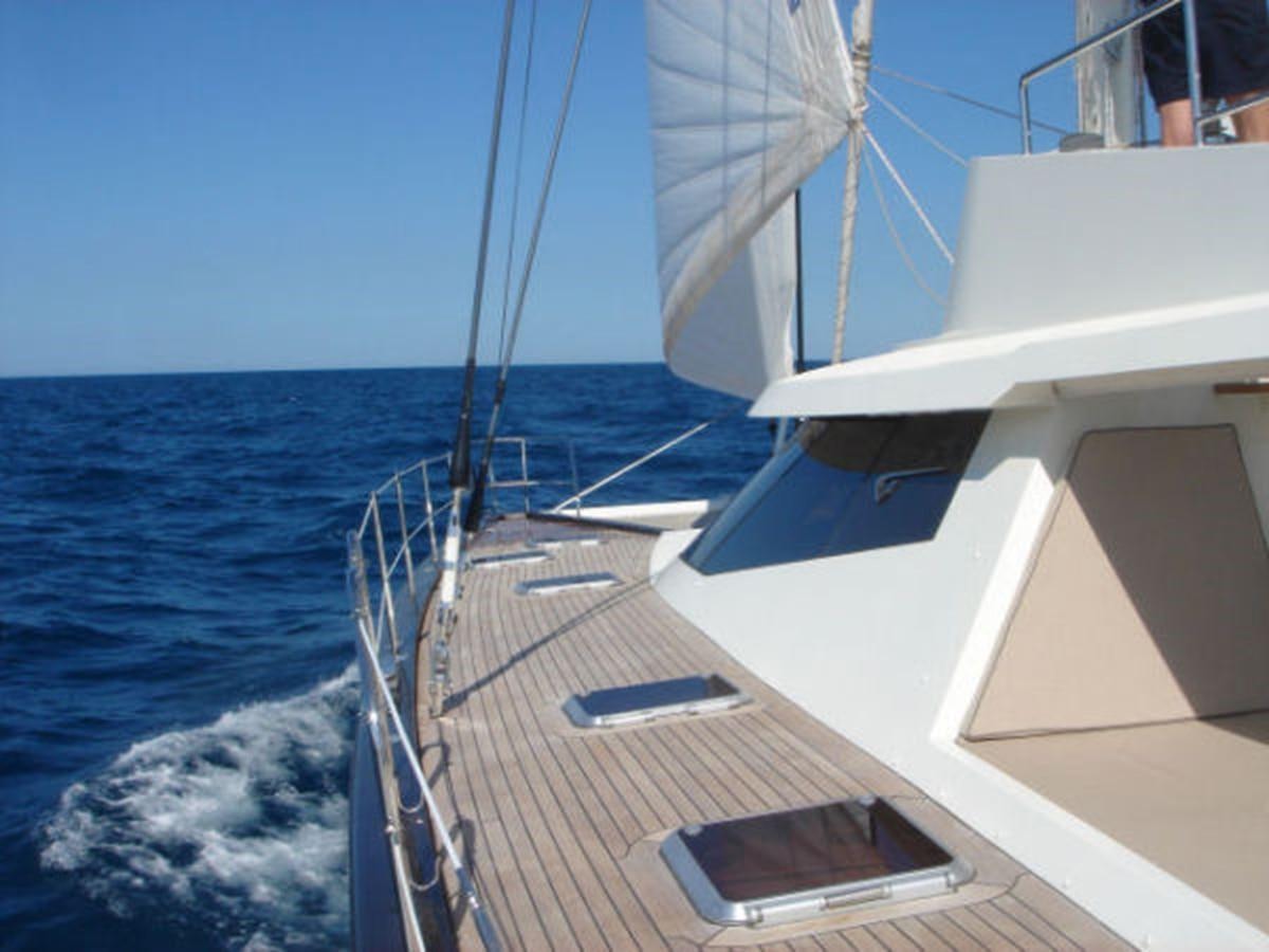 a boat on the water aboard 75' 2008 YAPLUKA LUXURY CATAMARAN Yacht for Sale