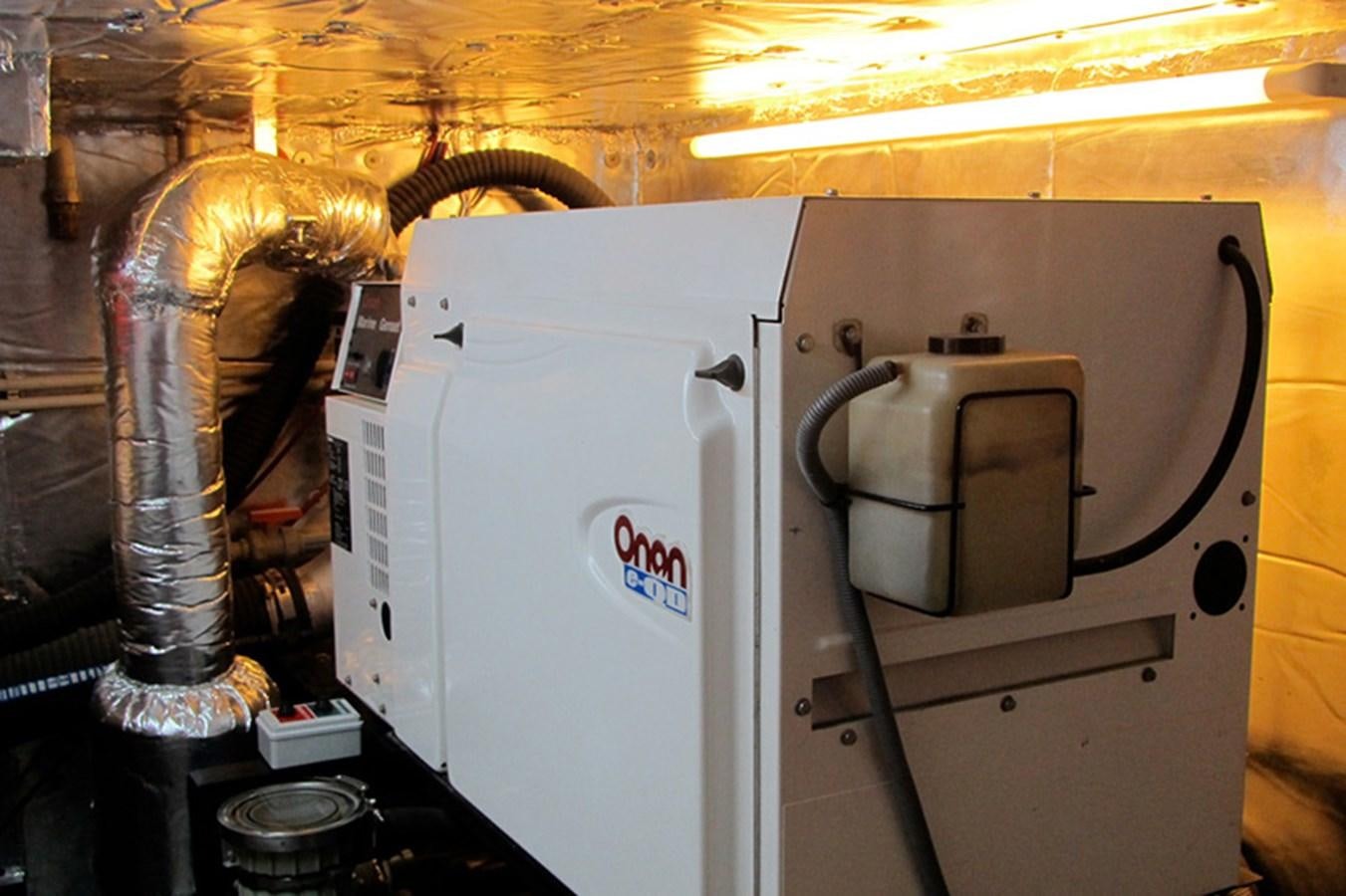 a machine with a large metal cylinder aboard CASPA Yacht for Sale