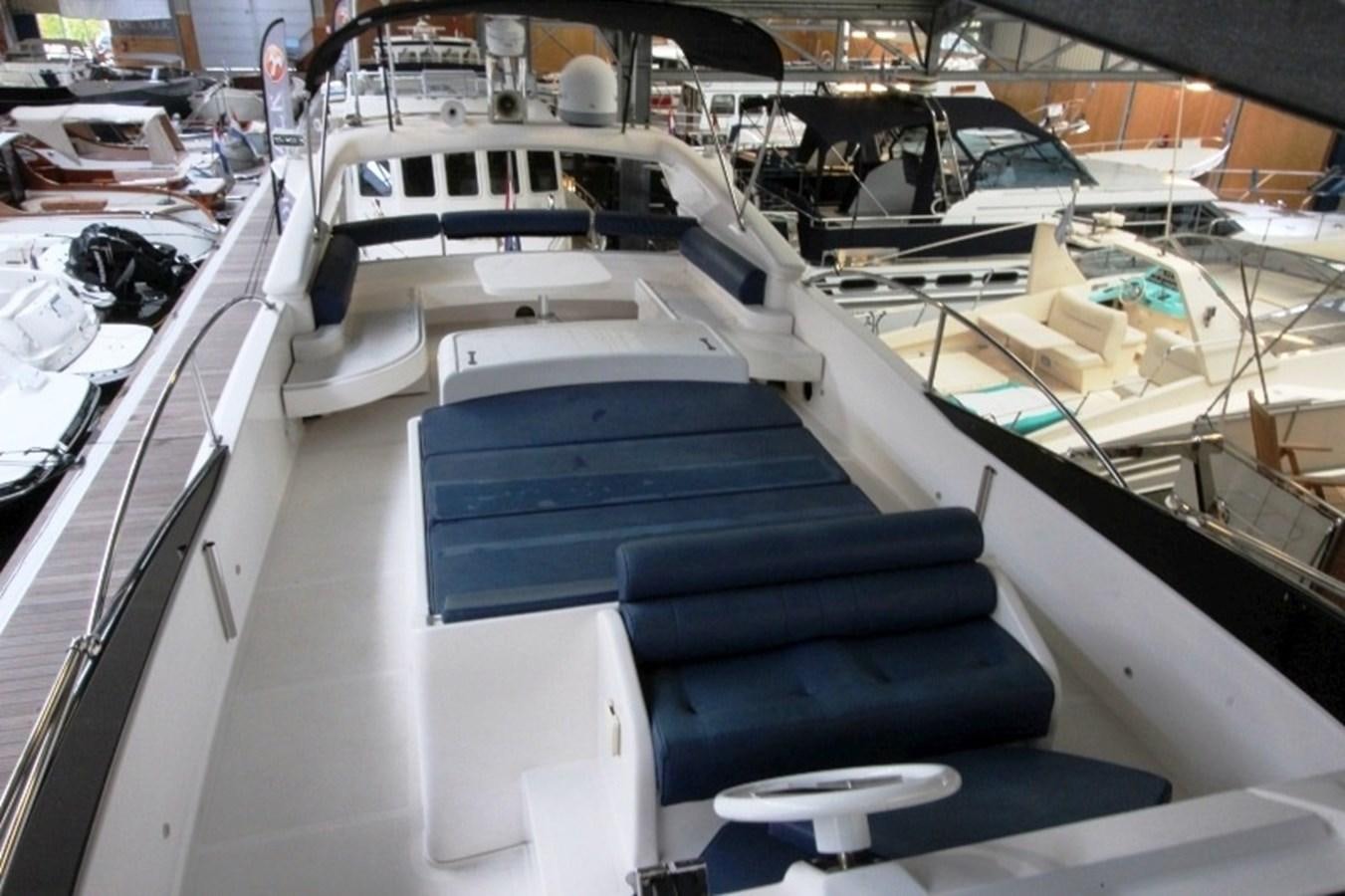 a boat in a garage aboard THE RIVER Yacht for Sale