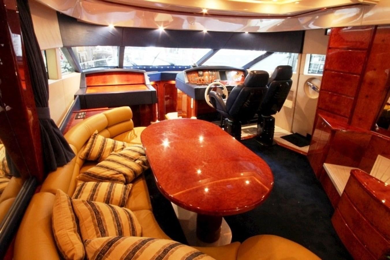 a large bowl on a table aboard THE RIVER Yacht for Sale