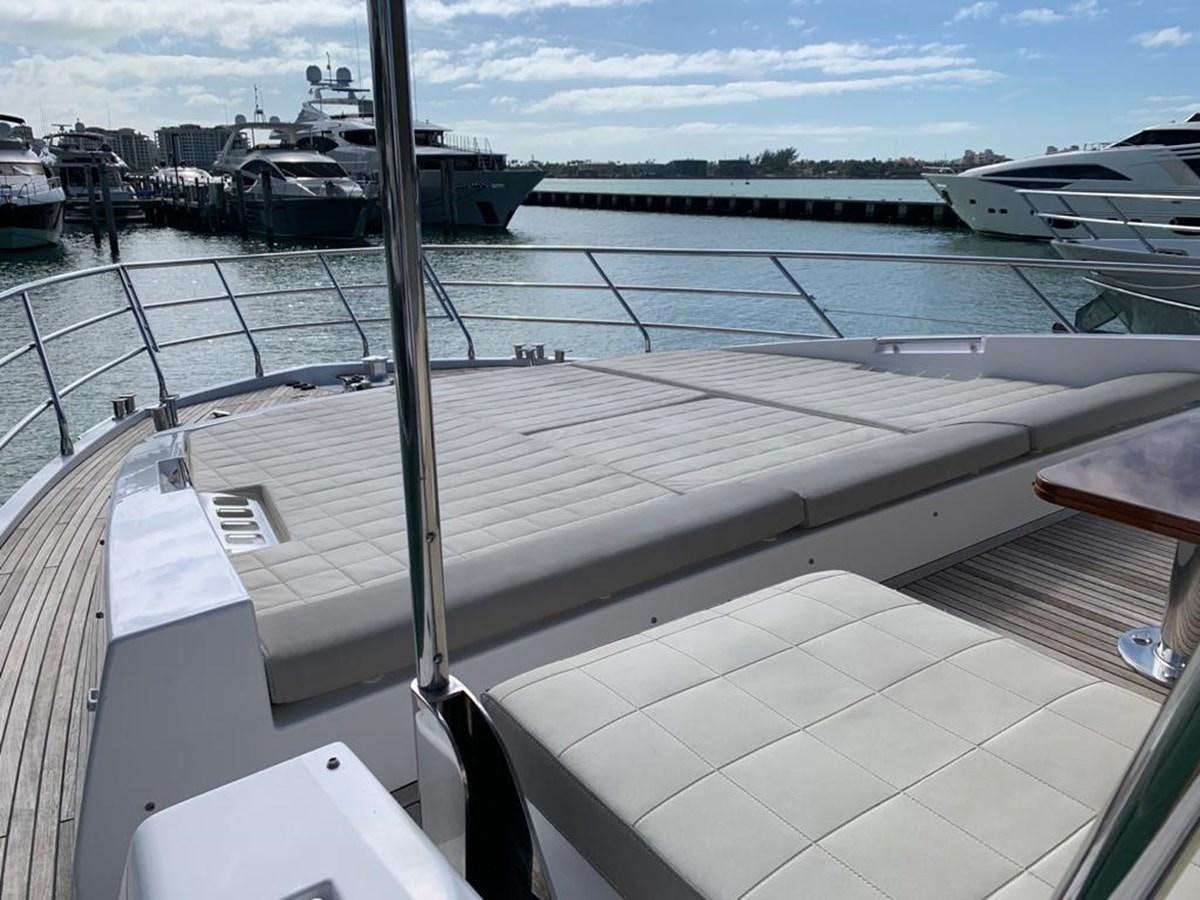 a deck with boats on it aboard AMALFI Yacht for Sale