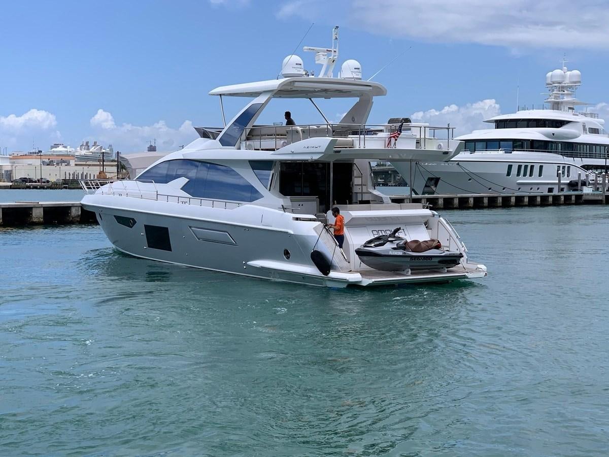 a couple of boats in the water aboard AMALFI Yacht for Sale