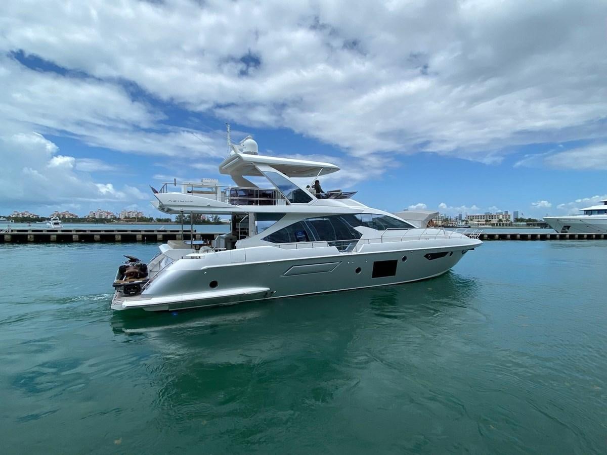 a boat in the water aboard AMALFI Yacht for Sale